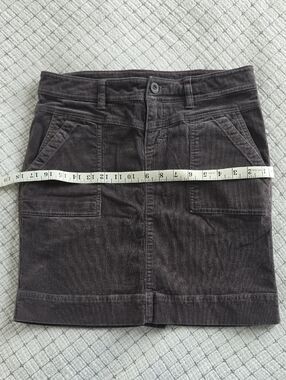 The North Face Women's Corduroy Mini Skirt in Charcoal